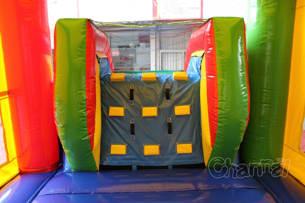 Colorful Castle Water Combo - Channal Inflatables