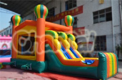 balloon castle inflatable combo