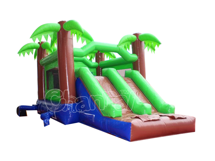 jungle tree inflatable combo