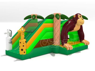 monkey inflatable combo for sale