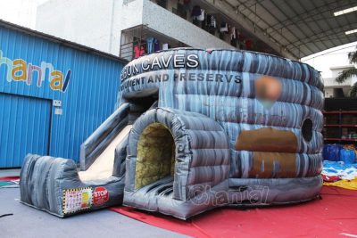 mountain cave inflatable combo