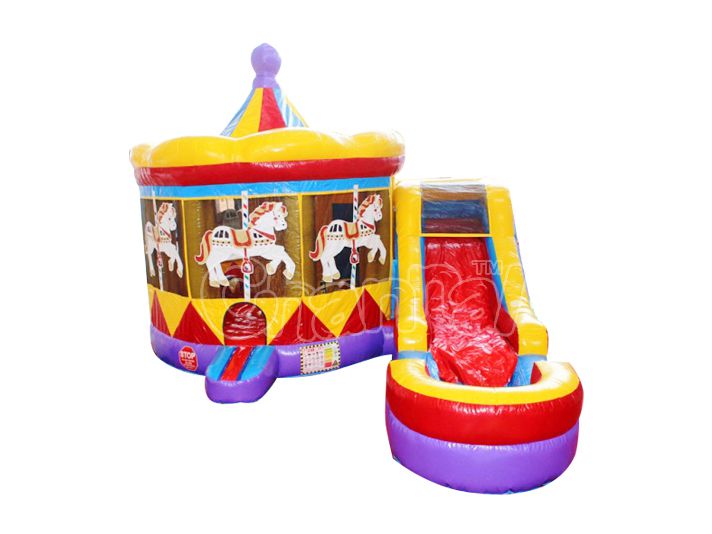 carousel water bounce house for sale