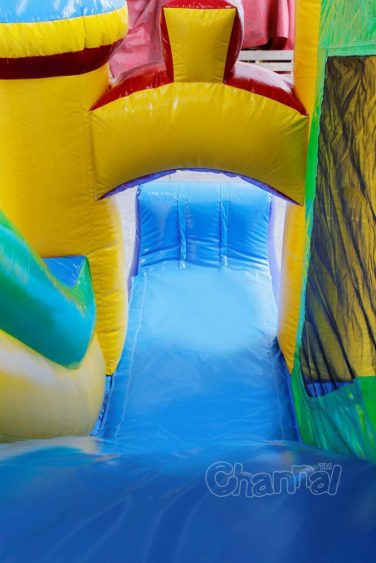 inflatable slide of 3 in one combo