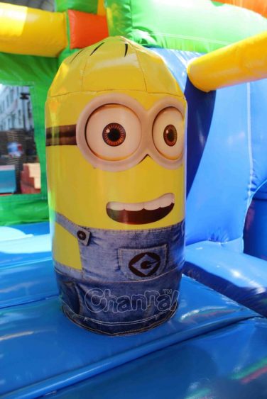 blow up minion pop up