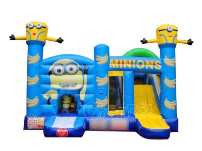minion bouncy castle combo