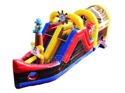 pirate ship bouncer slide combo