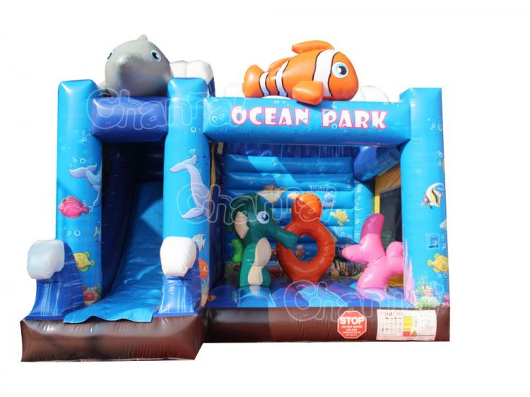 ocean park inflatable combo