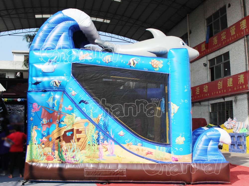 Ocean Park Inflatable Combo - Channal Inflatables