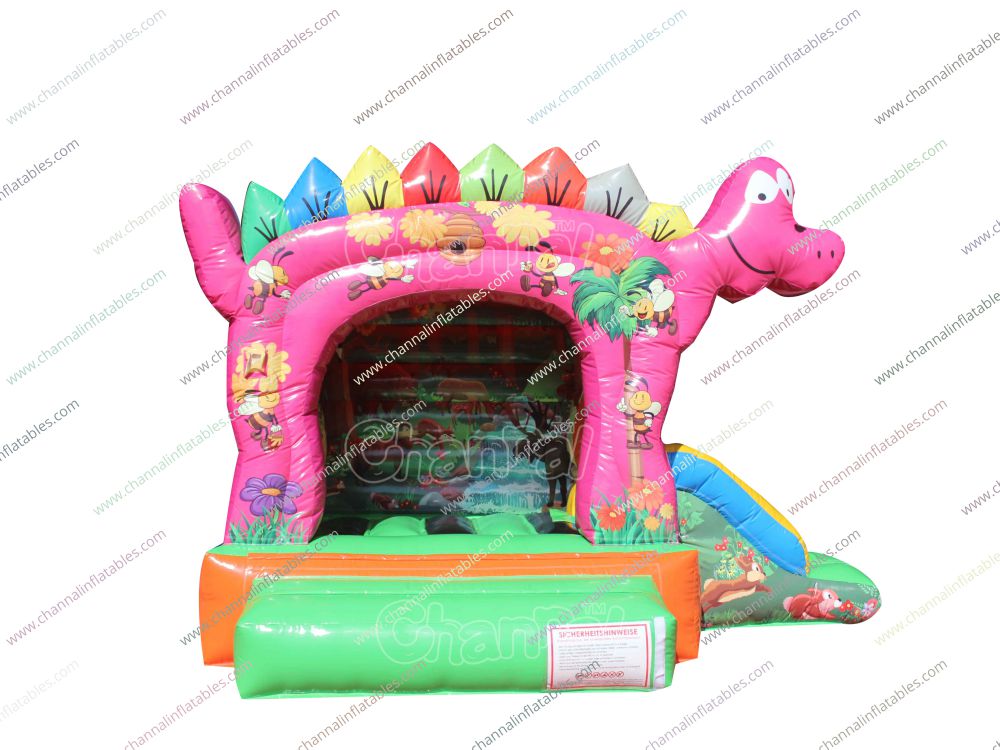 Dinosaur Water Slide Channal Inflatables