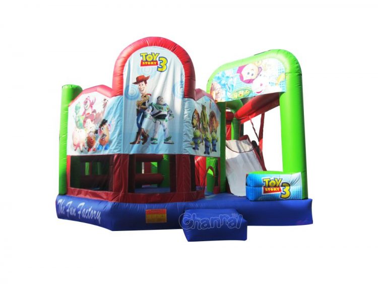 toy story 5 in 1 bounce house combo