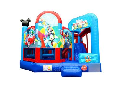 mickey mouse 5 in 1 bounce house for sale