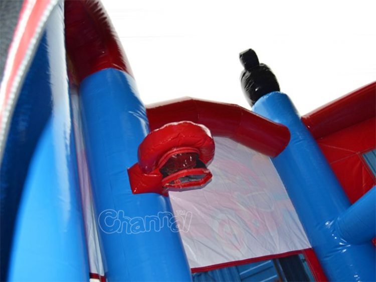 inflatable basketball hoop