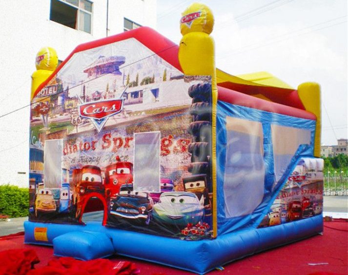 cars animation inflatable combo