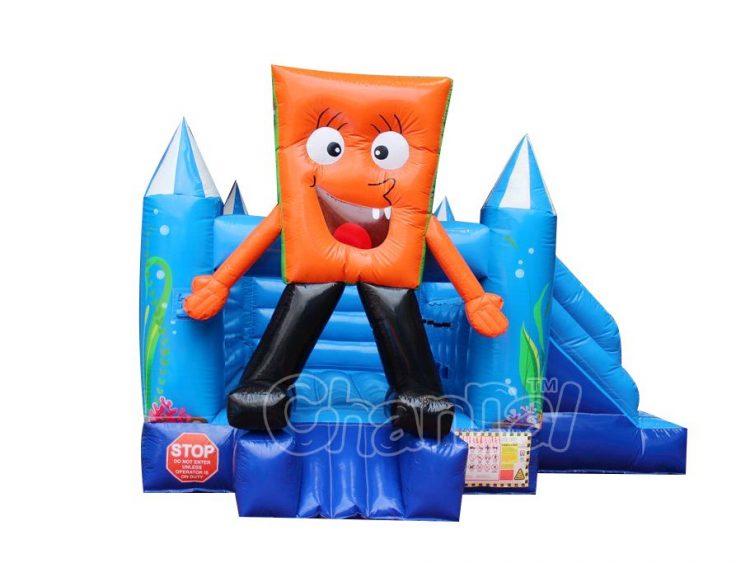 spongebob mini bouncer inflatable combo