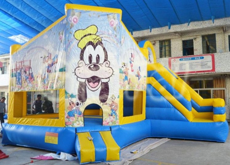 goofy dog inflatable combo