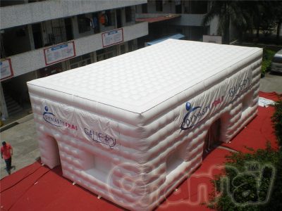 large inflatable cube tent
