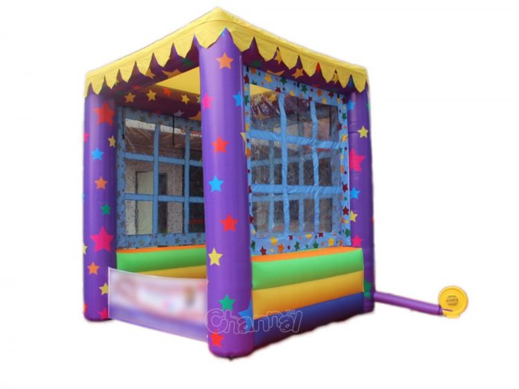 kids inflatable kiosk tent