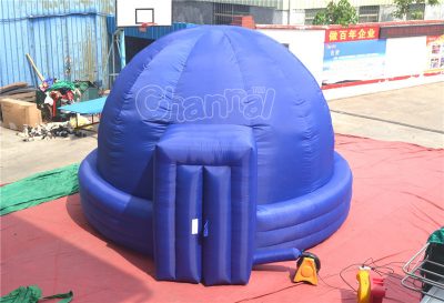 portable inflatable planetarium dome for school