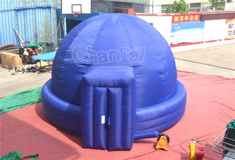 portable inflatable planetarium dome for school