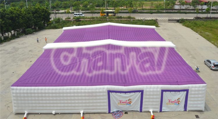 large inflatable event tent