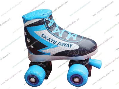 giant inflatable roller skate shoe