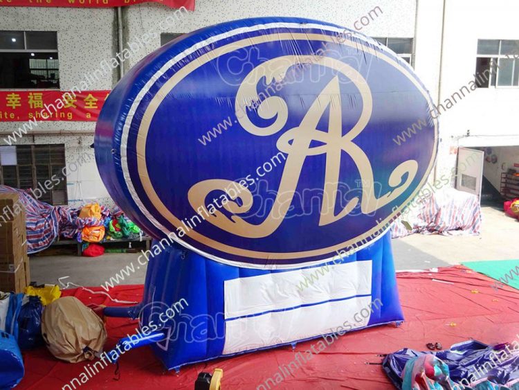 custom inflatable football team board