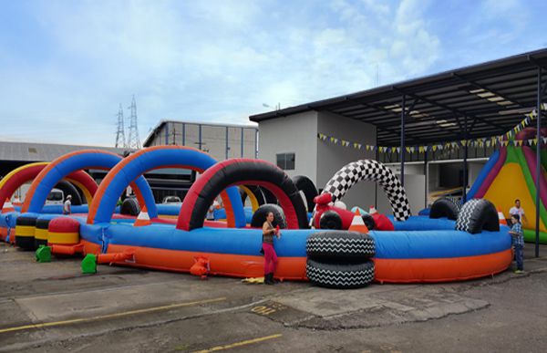 Inflatable Race Track Sold To A Costa Rica Customer Channal Inflatables inflatable-race-track-sold-to-a-costa-rica-customer-channal-inflatables