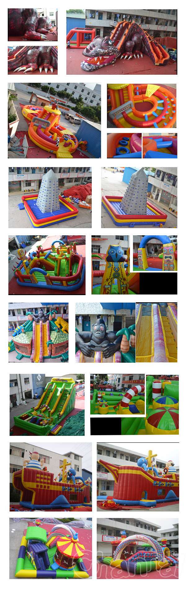 inflatables sold to Turkey