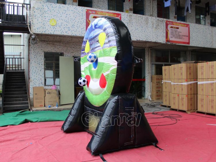 football inflatable dart board
