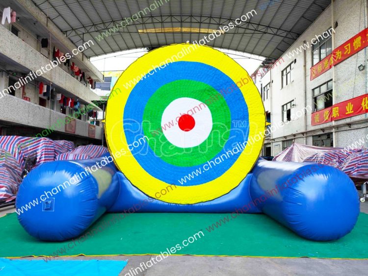 giant inflatable soccer kick dart board