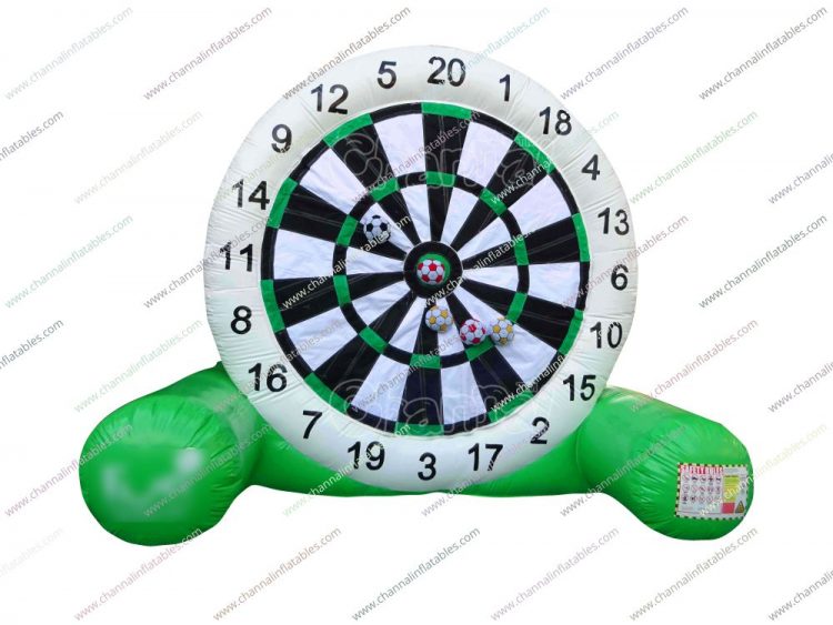 green foot dart inflatable