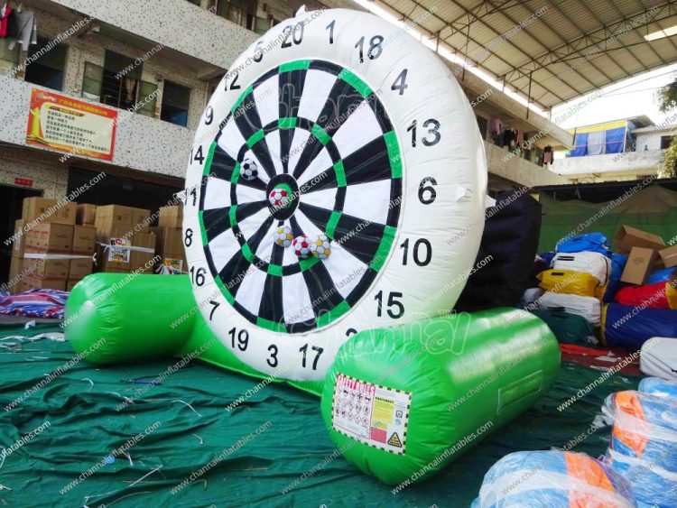 giant soccer dart inflatable