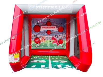 inflatable football touchdown game