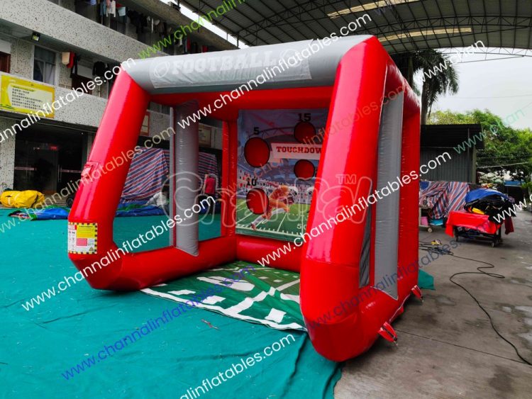 football touchdown toss game for kids