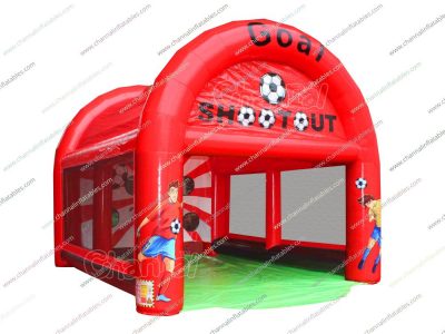 soccer/football inflatable shoot out game