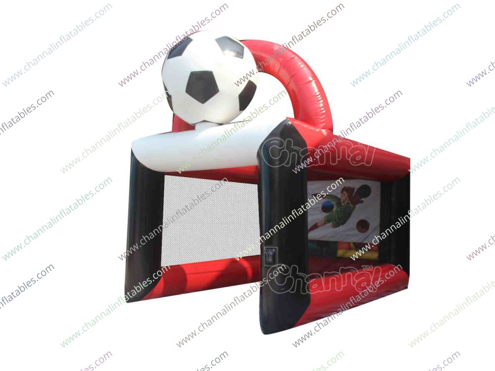 Inflatable Soccer Goal Channal Inflatables