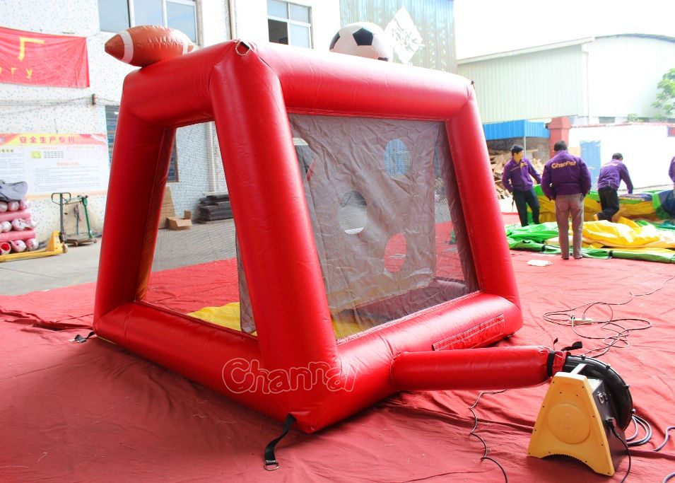 Football Inflate Gate Inflatable Soccer Gate Game - Channal Inflatables