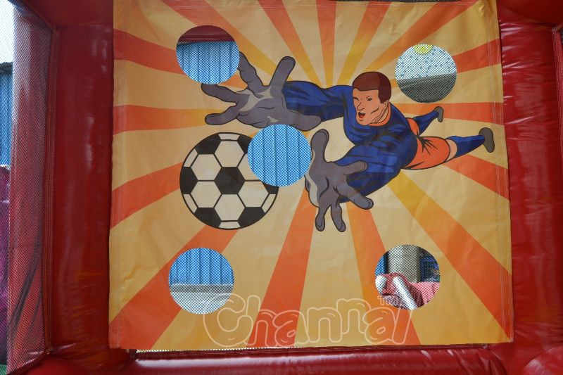 Football Inflate Gate Inflatable Soccer Gate Game - Channal Inflatables