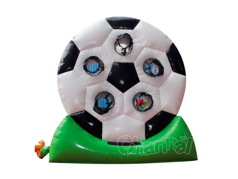 Inflatable Soccer Shooting Game Channal Inflatables