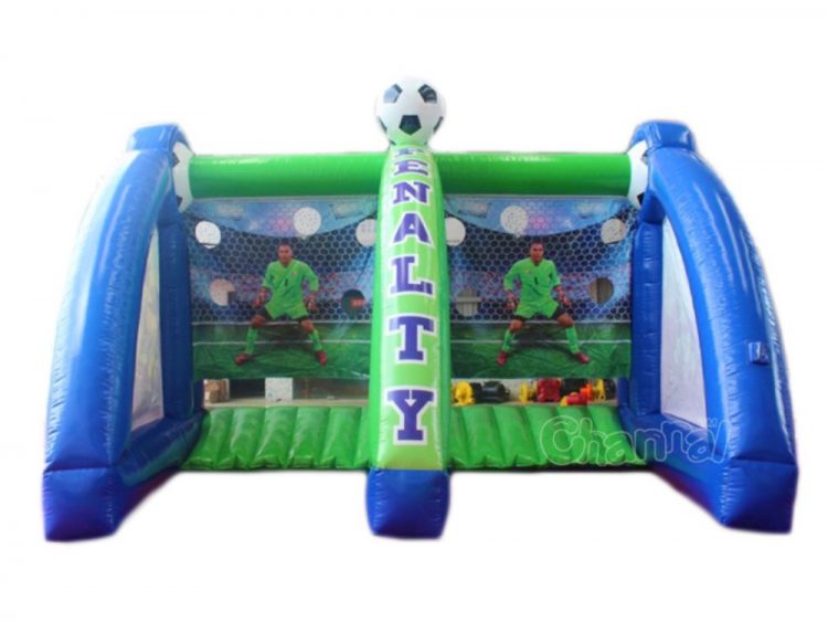 inflatable penalty kick football goal game