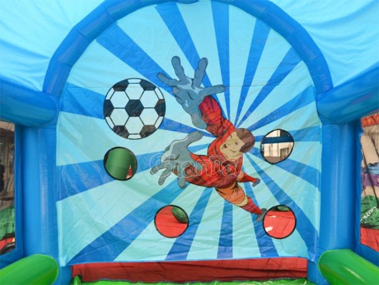 Inflatable Soccer Shoot Out Game Channal Inflatables