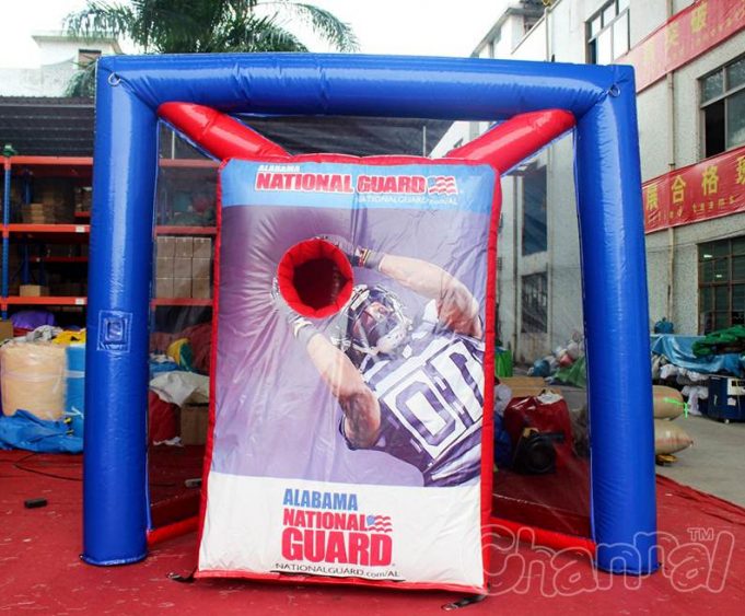 inflatable football toss for carnival