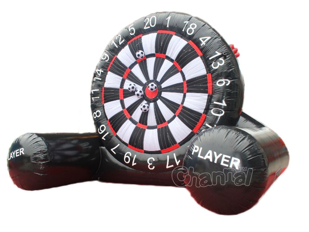 Giant Velcro Soccer Dart Board Channal Inflatables