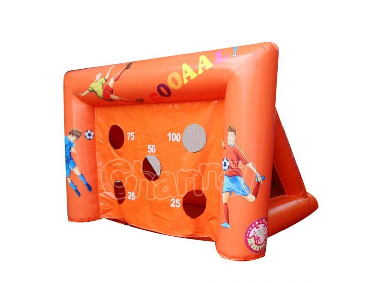 inflatable score a goal game