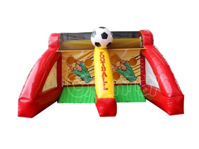 double soccer goal game