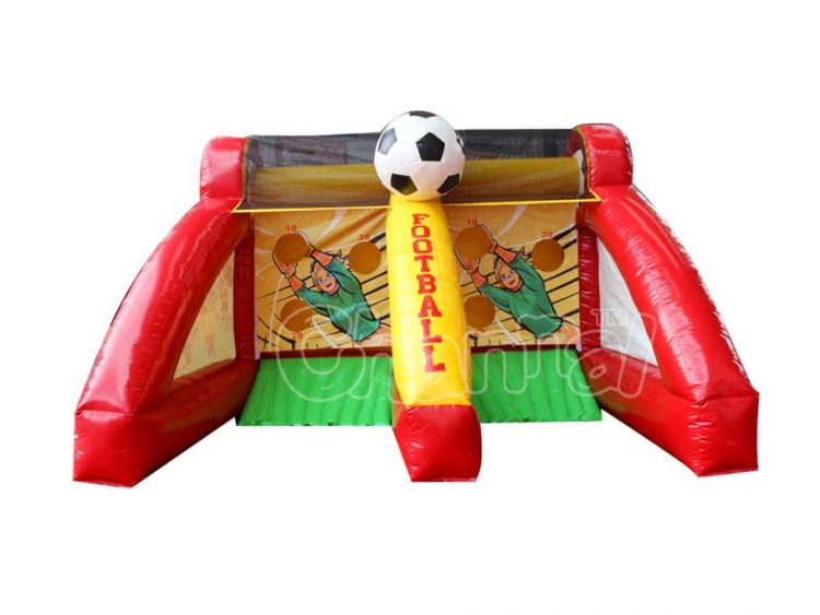 double soccer goal game