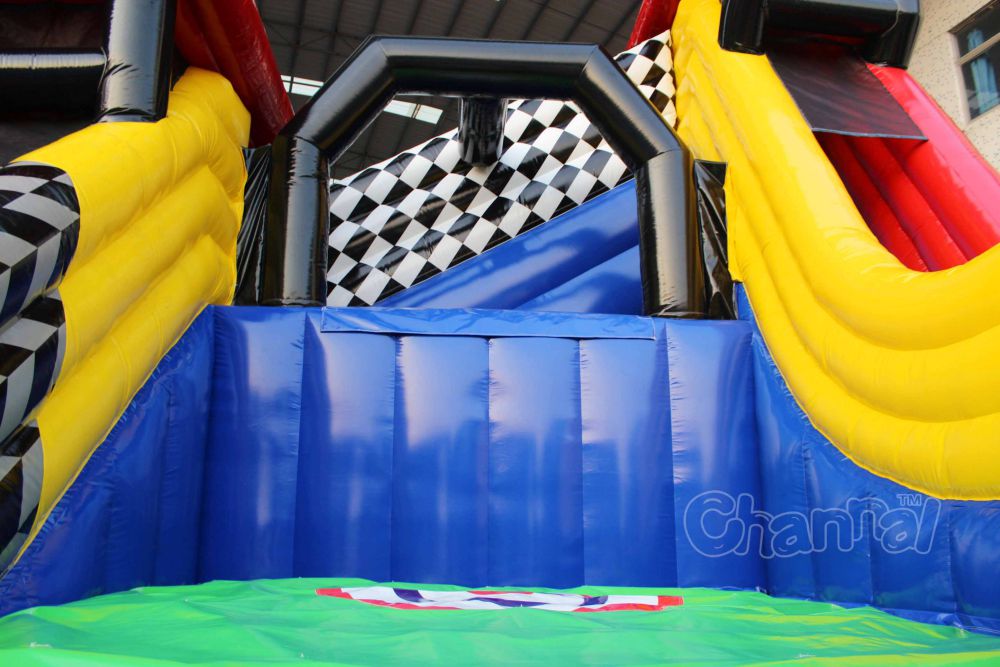 Tractor Freefall Jump and Slide - Channal Inflatables