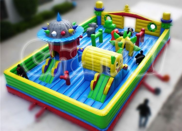 kids amusement playground inflatable fun city
