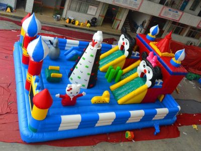 disney mickey mouse inflatable playground