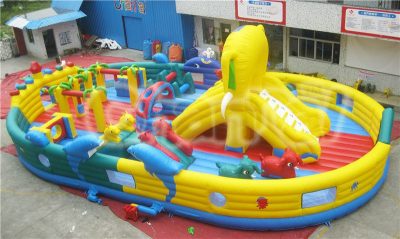 animal kingdom inflatable obstacle playground